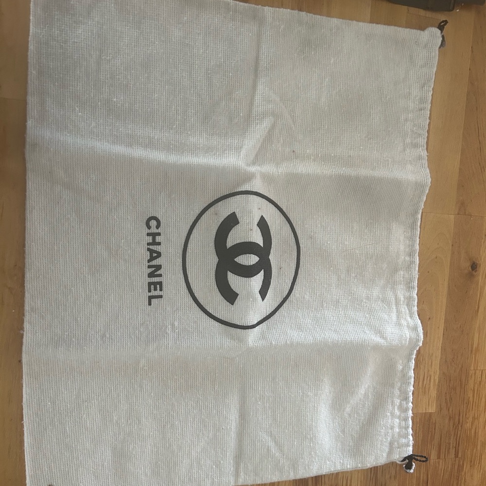 Chanel White Dust Bag